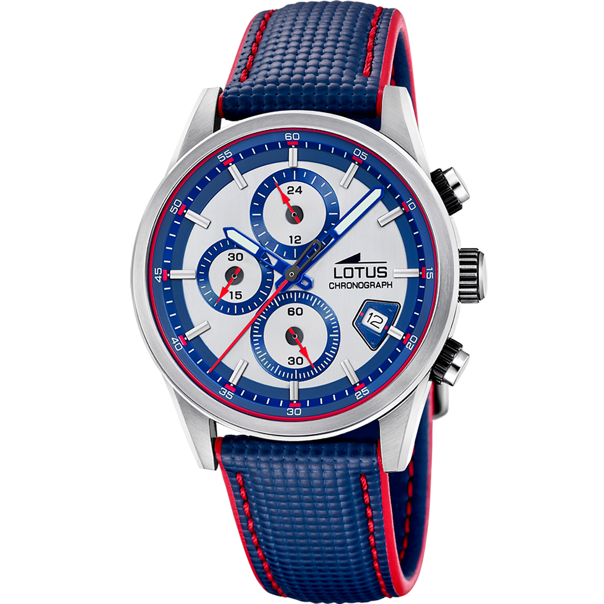 Reloj Lotus Pulse 19085/2 para hombre, esfera azul, 41 mm