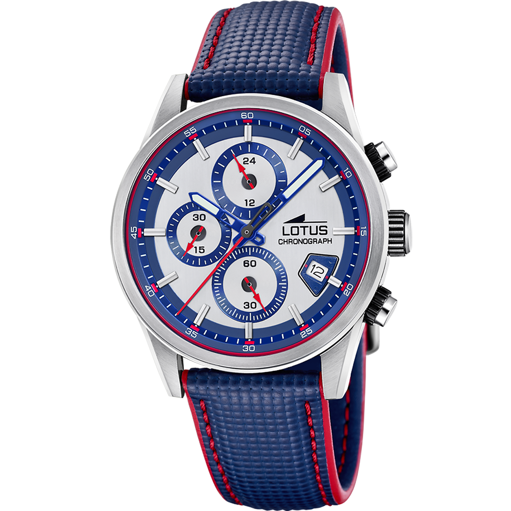 Reloj Lotus Pulse 19085/2 para hombre, esfera azul, 41 mm