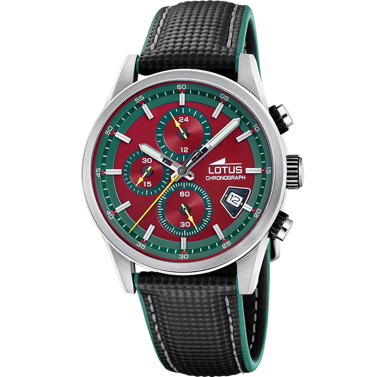 Reloj Lotus Pulse 19085/4 para hombre, esfera roja, 41 mm