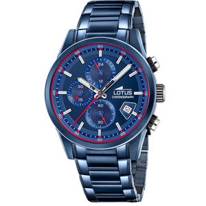 Reloj Lotus Pulse 19086/2 para hombre, esfera azul, 41 mm