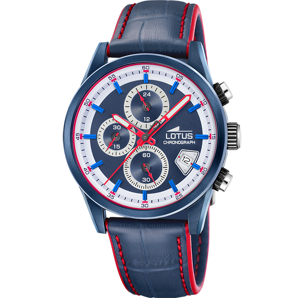 Reloj Lotus Pulse 19087/1 para hombre, esfera azul, 41 mm