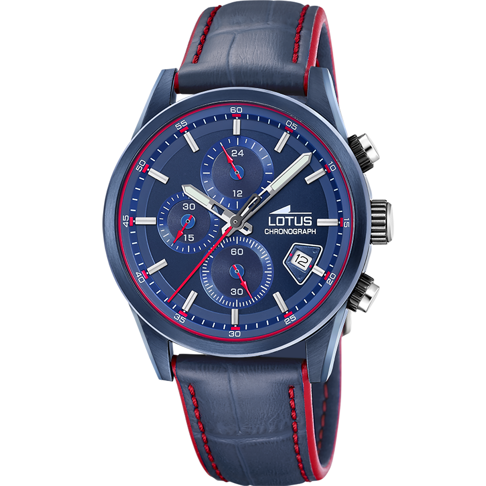 Reloj Lotus Pulse 19087/2 para hombre, esfera azul, 41 mm