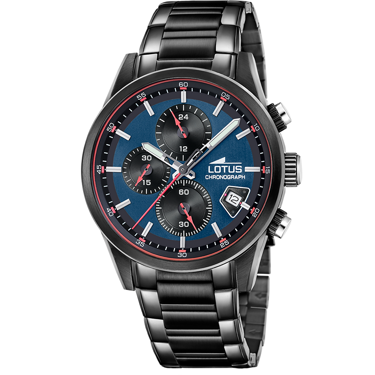 Reloj Lotus Pulse 19088/2 para hombre, esfera azul, 41 mm