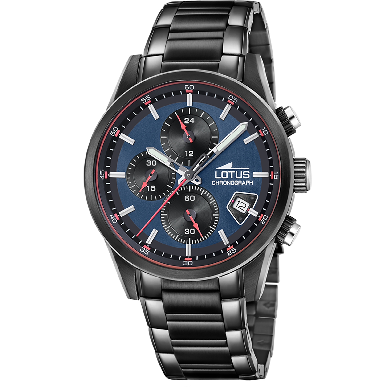 Reloj Lotus Pulse 19088/2 para hombre, esfera azul, 41 mm
