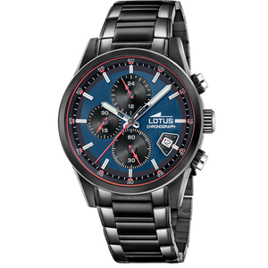 Reloj Lotus Pulse 19088/2 para hombre, esfera azul, 41 mm