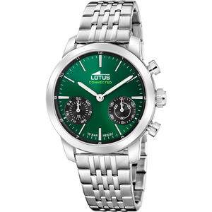 Reloj Lotus Connected 19093/1 para hombre, esfera verde, 40 mm