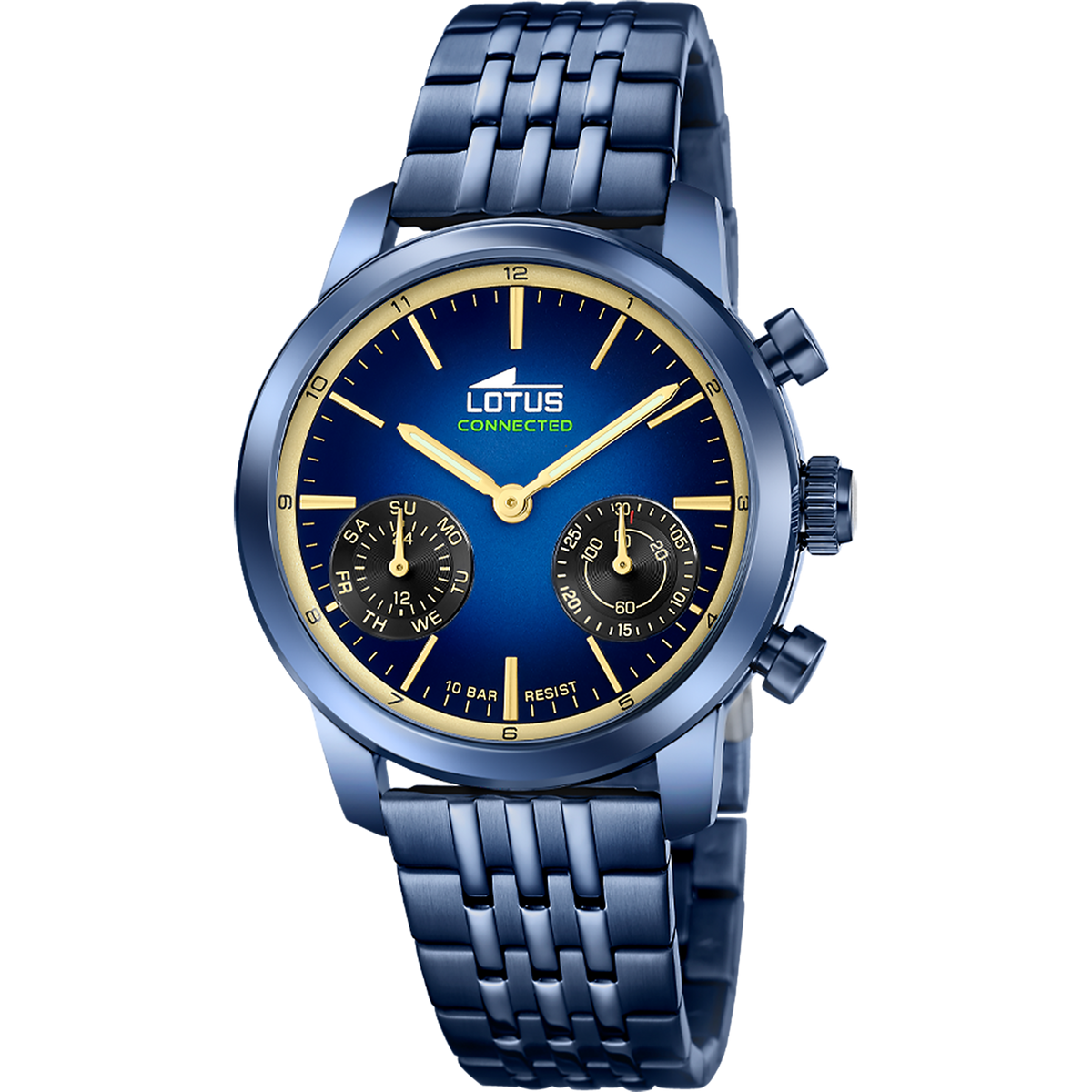 Reloj Lotus Connected 19094/2 para hombre, esfera azul, 40 mm