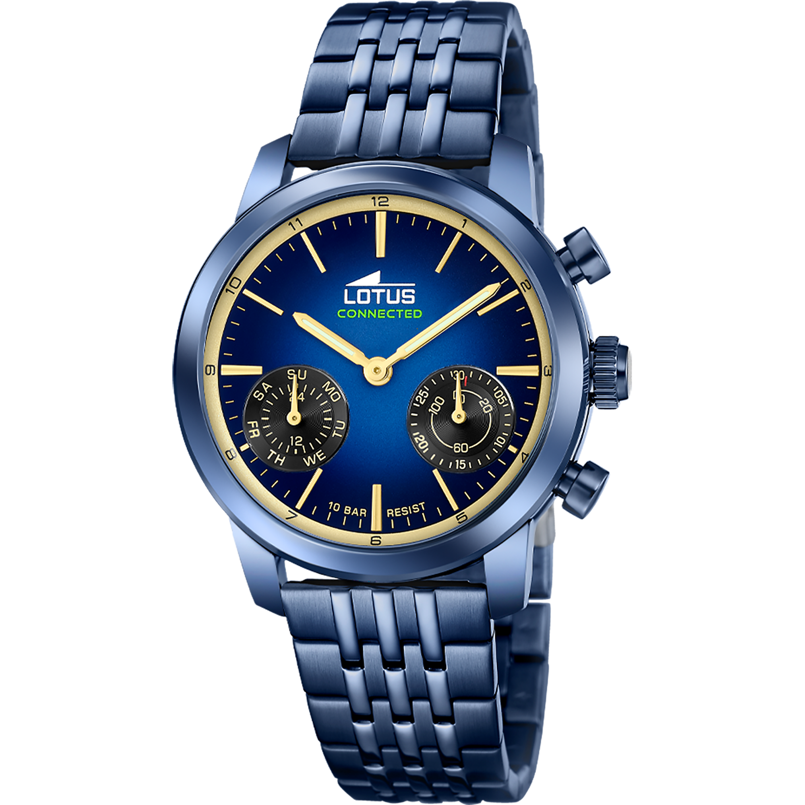 Reloj Lotus Connected 19094/2 para hombre, esfera azul, 40 mm