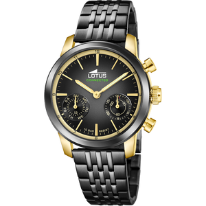 Reloj Lotus Connected 19095/2 para hombre, esfera negra, 40 mm