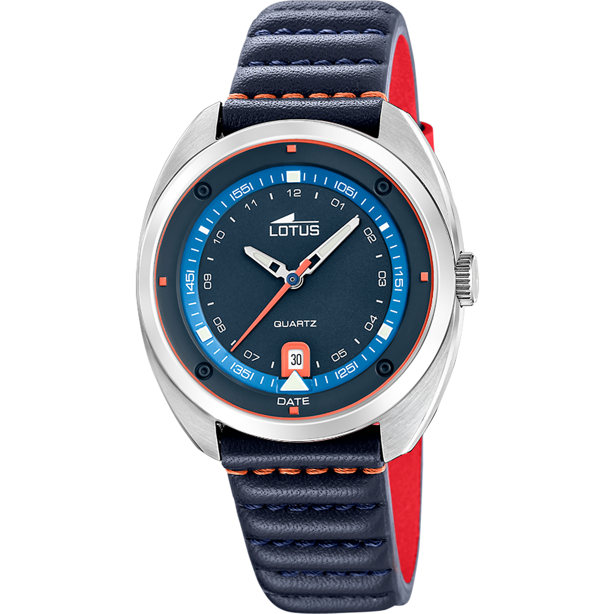 Reloj Lotus Pulse 19096/1 para hombre, esfera azul, 39.5 mm
