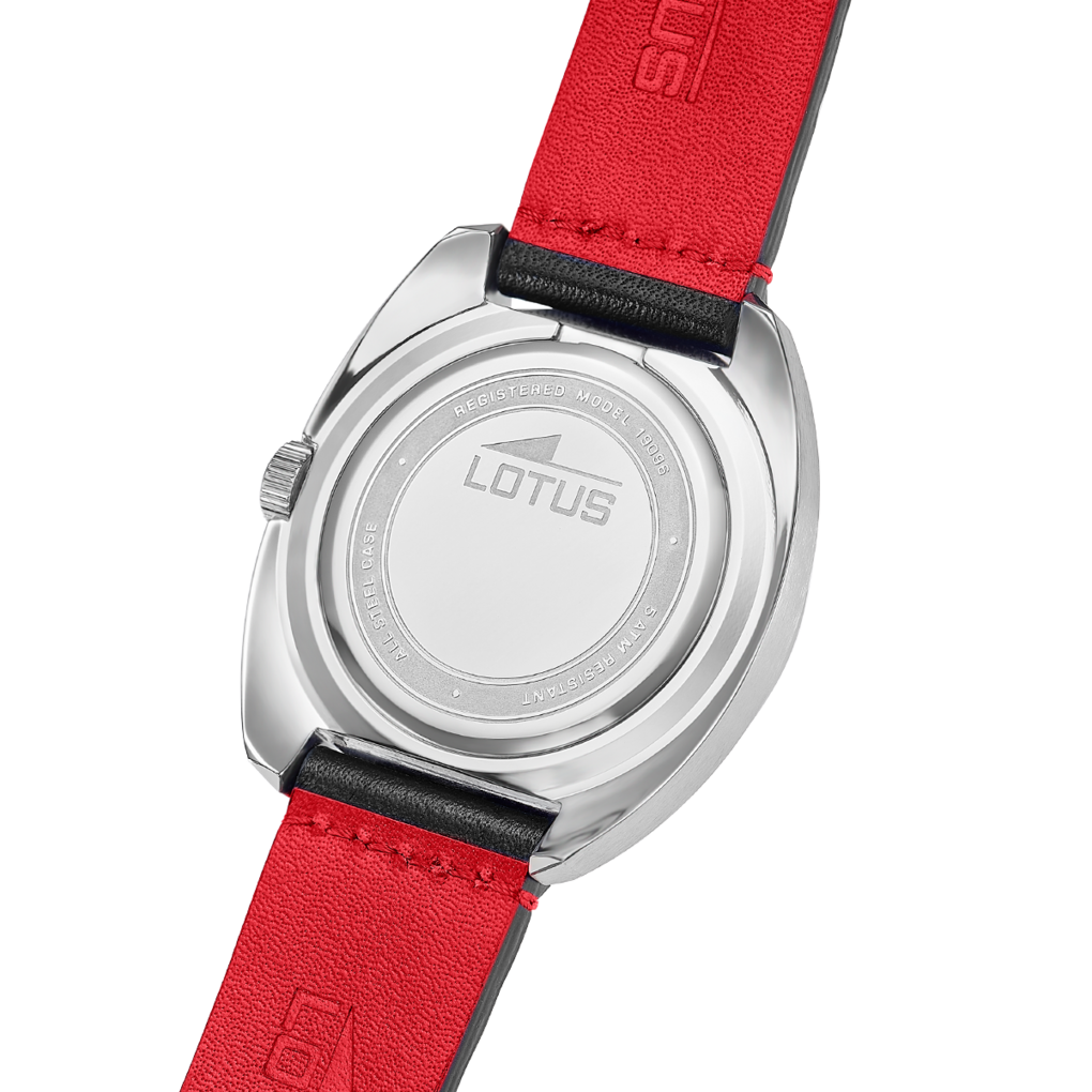 Reloj Lotus Pulse 19096/2 para hombre, esfera negra, 39.5 mm, vista de detalle