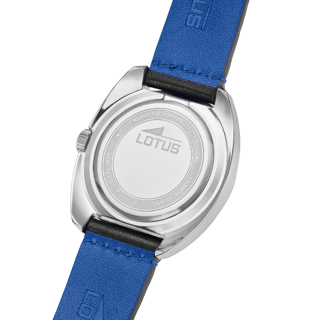 Reloj Lotus Pulse 19096/3 para hombre, esfera negra, 39.5 mm, vista de detalle