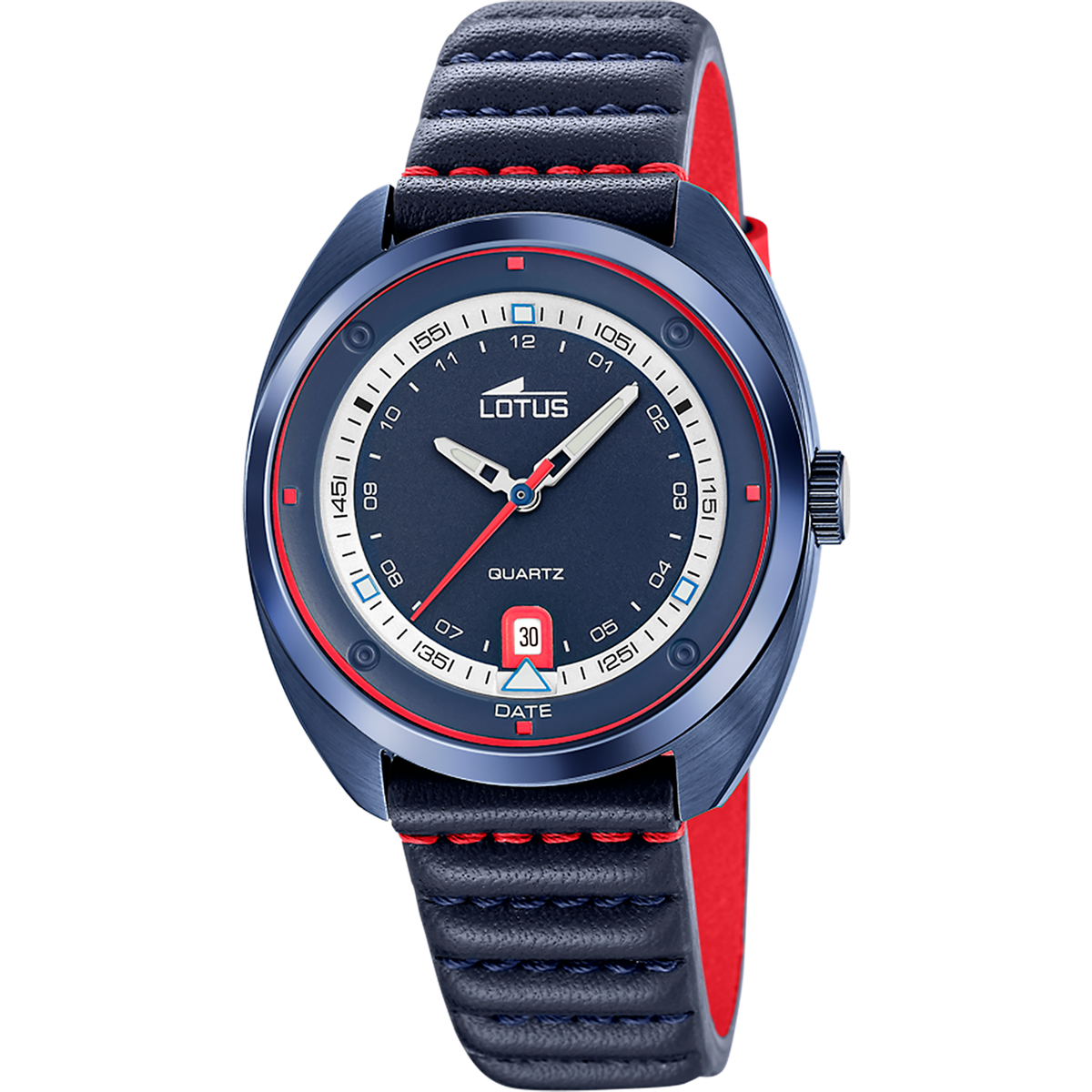 Reloj Lotus Pulse 19097/1 para hombre, esfera azul, 39.5 mm