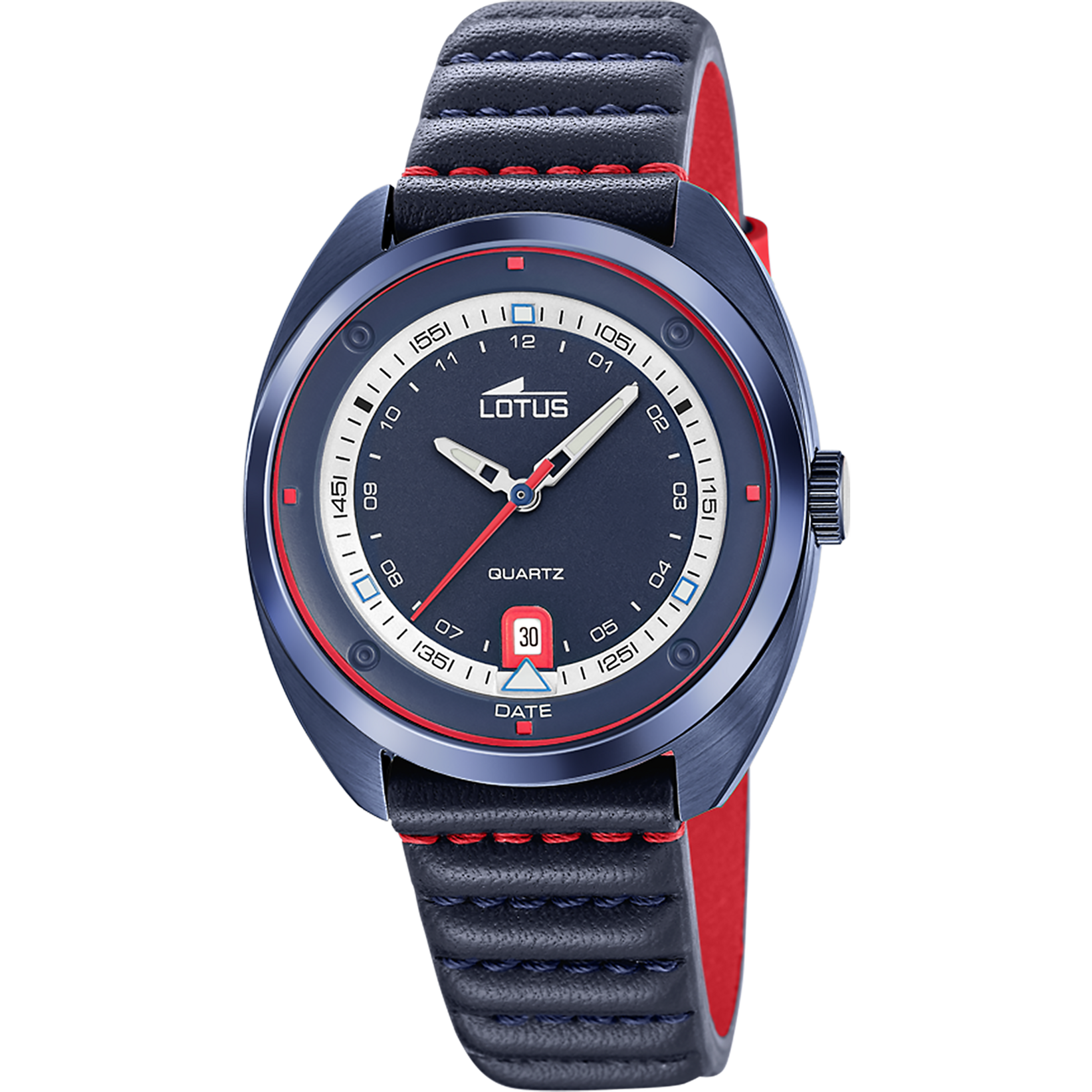 Reloj Lotus Pulse 19097/1 para hombre, esfera azul, 39.5 mm