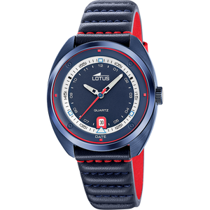 Reloj Lotus Pulse 19097/1 para hombre, esfera azul, 39.5 mm
