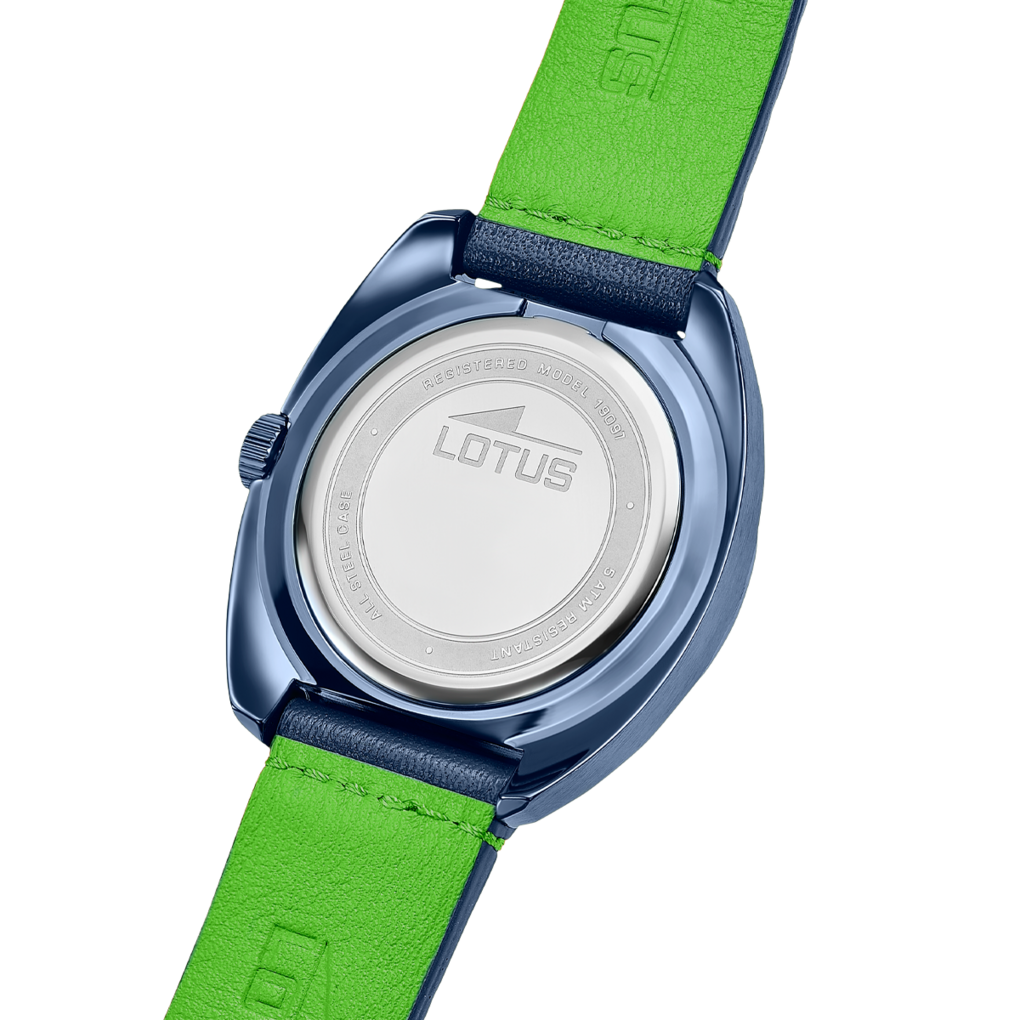 Reloj Lotus Pulse 19097/2 para hombre, esfera verde, 39.5 mm, vista de detalle