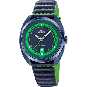 Reloj Lotus Pulse 19097/2 para hombre, esfera verde, 39.5 mm