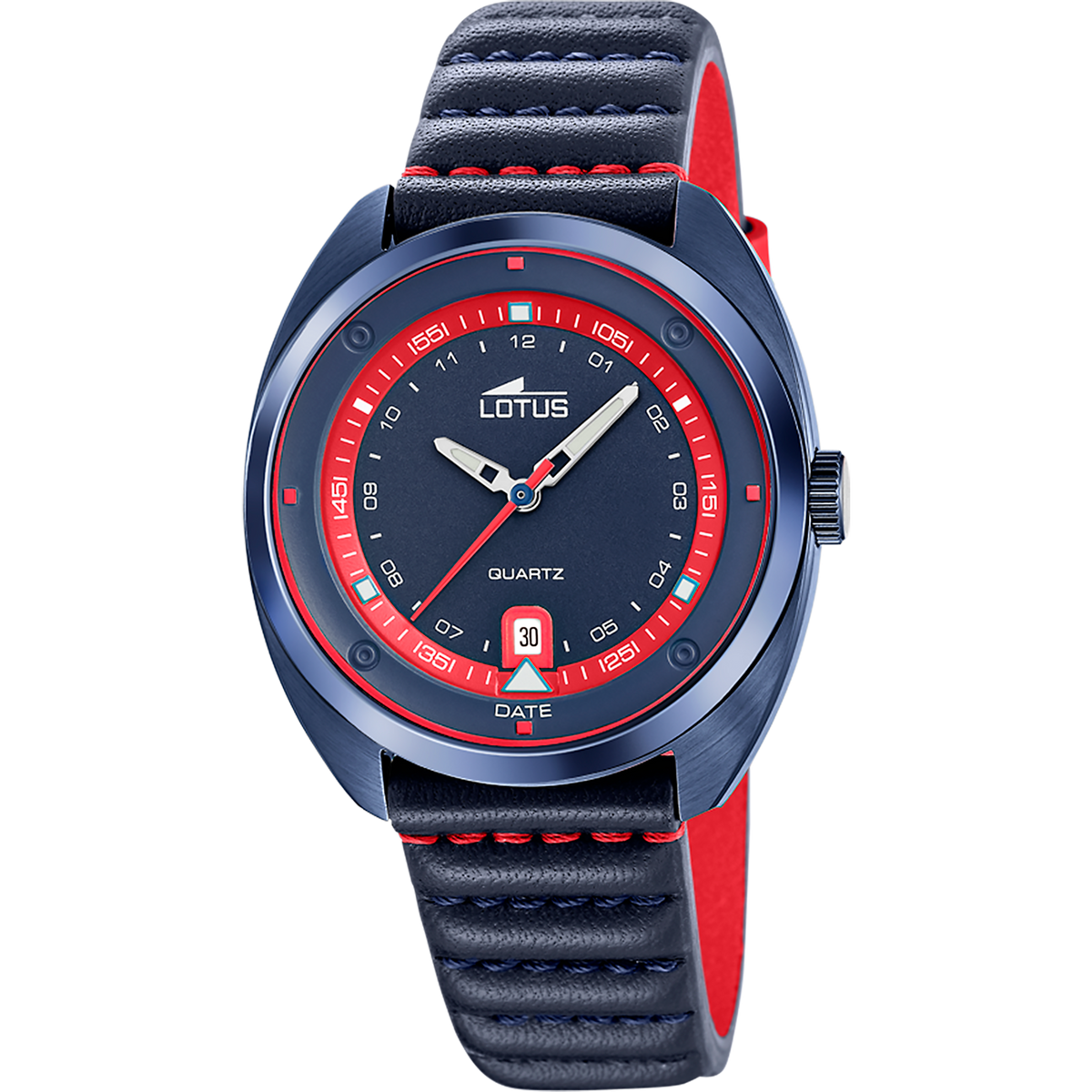 Reloj Lotus Pulse 19097/3 para hombre, esfera azul, 39.5 mm