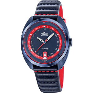 Reloj Lotus Pulse 19097/3 para hombre, esfera azul, 39.5 mm