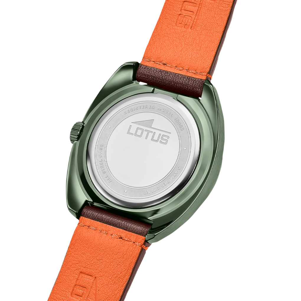 Reloj Lotus Pulse 19098/2 para hombre, esfera marrón, 39.5 mm, vista de detalle