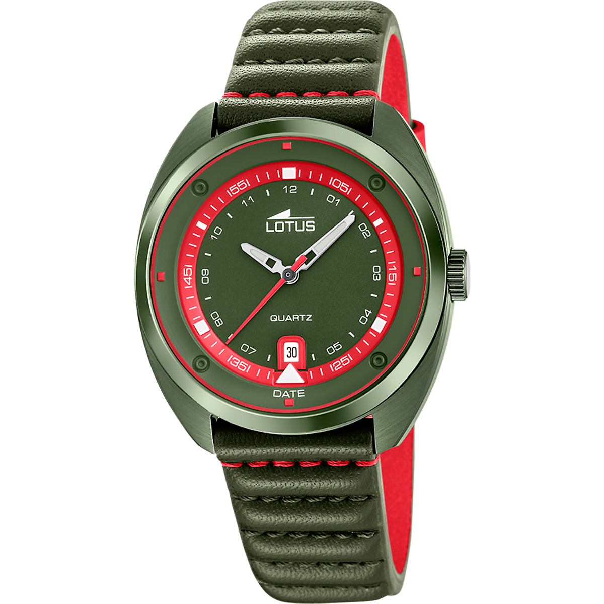 Reloj Lotus Pulse 19098/3 para hombre, esfera verde, 39.5 mm