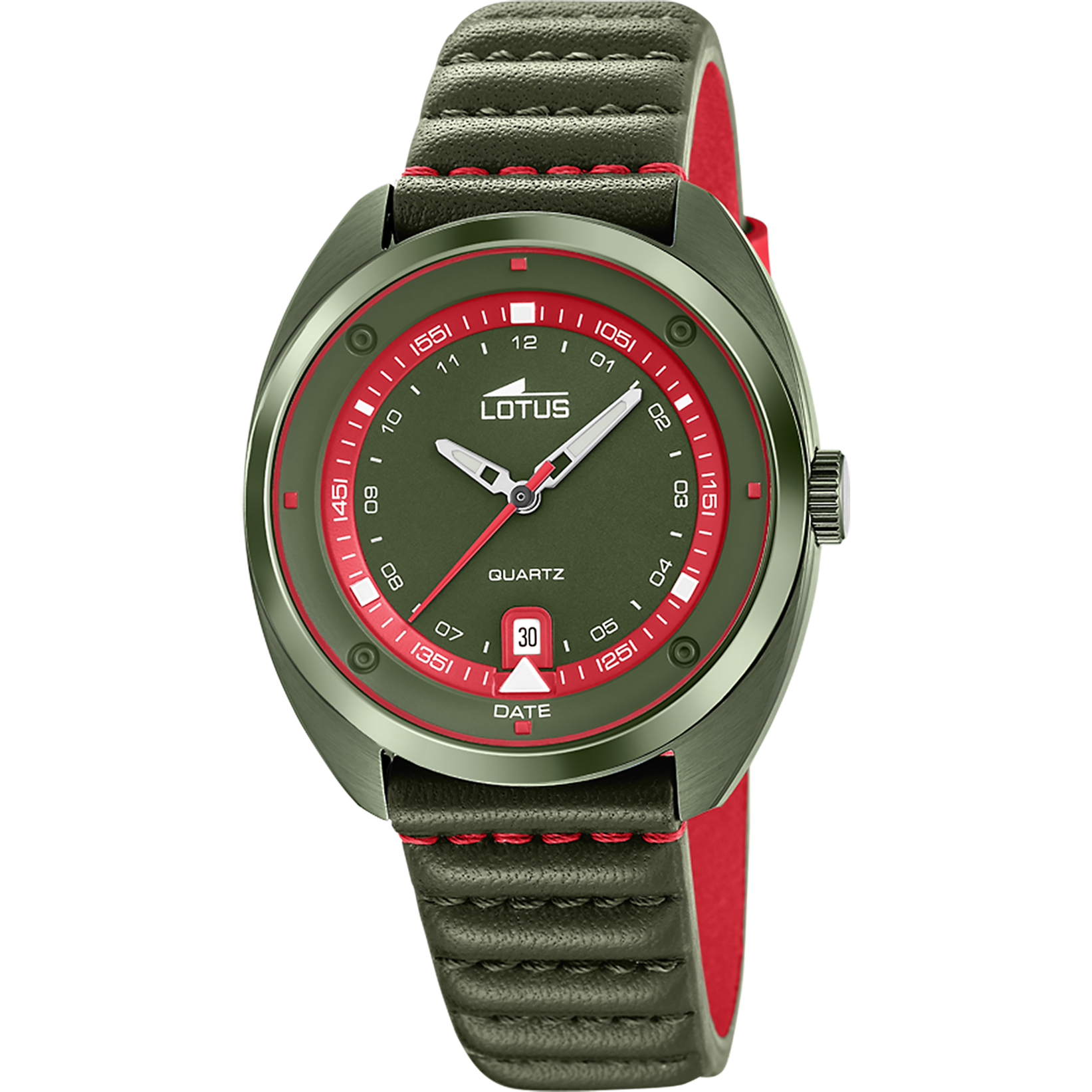 Reloj Lotus Pulse 19098/3 para hombre, esfera verde, 39.5 mm