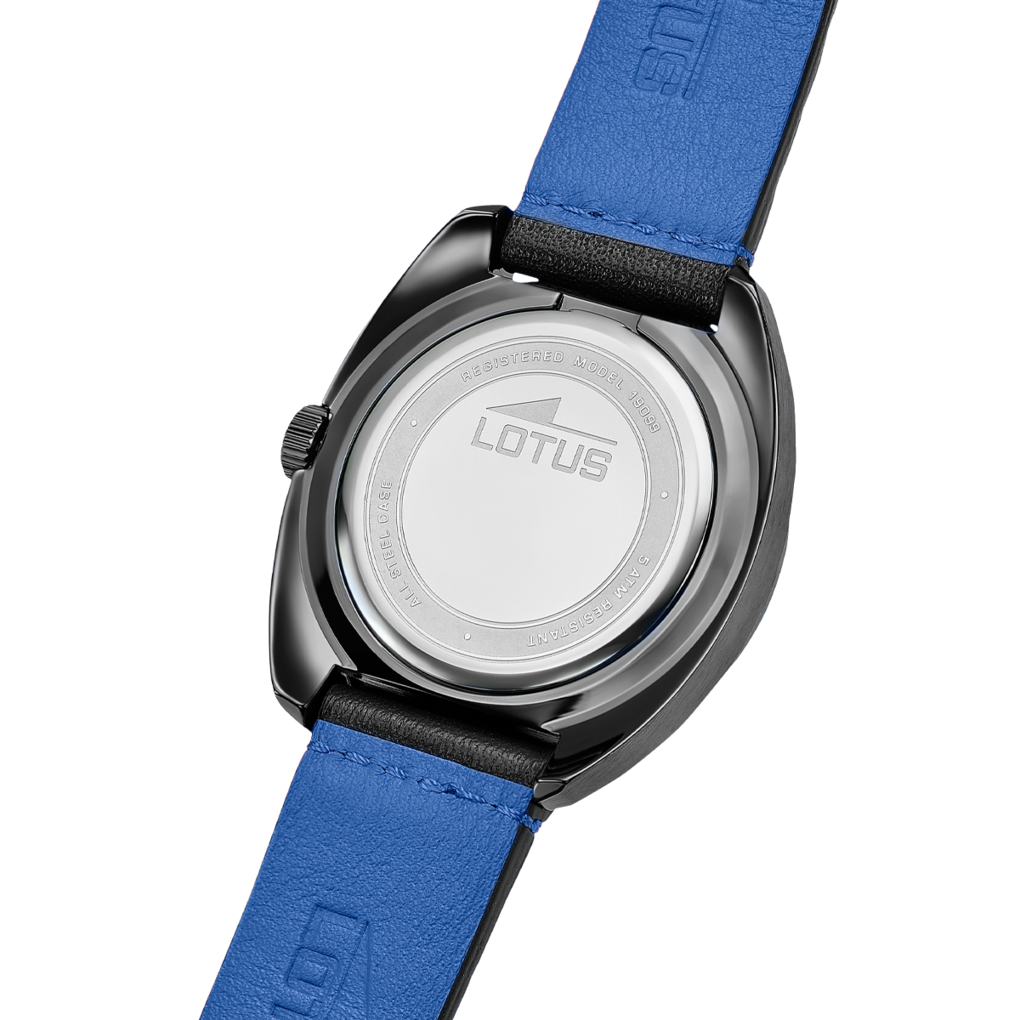 Reloj Lotus Pulse 19099/3 para hombre, esfera negra, 39.5 mm, vista de detalle