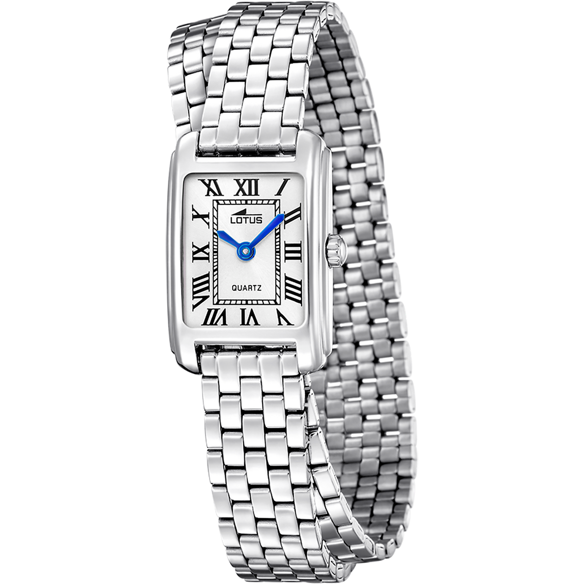 Reloj Lotus Old Money 19100/1 para mujer, esfera plateada, 19.5 mm