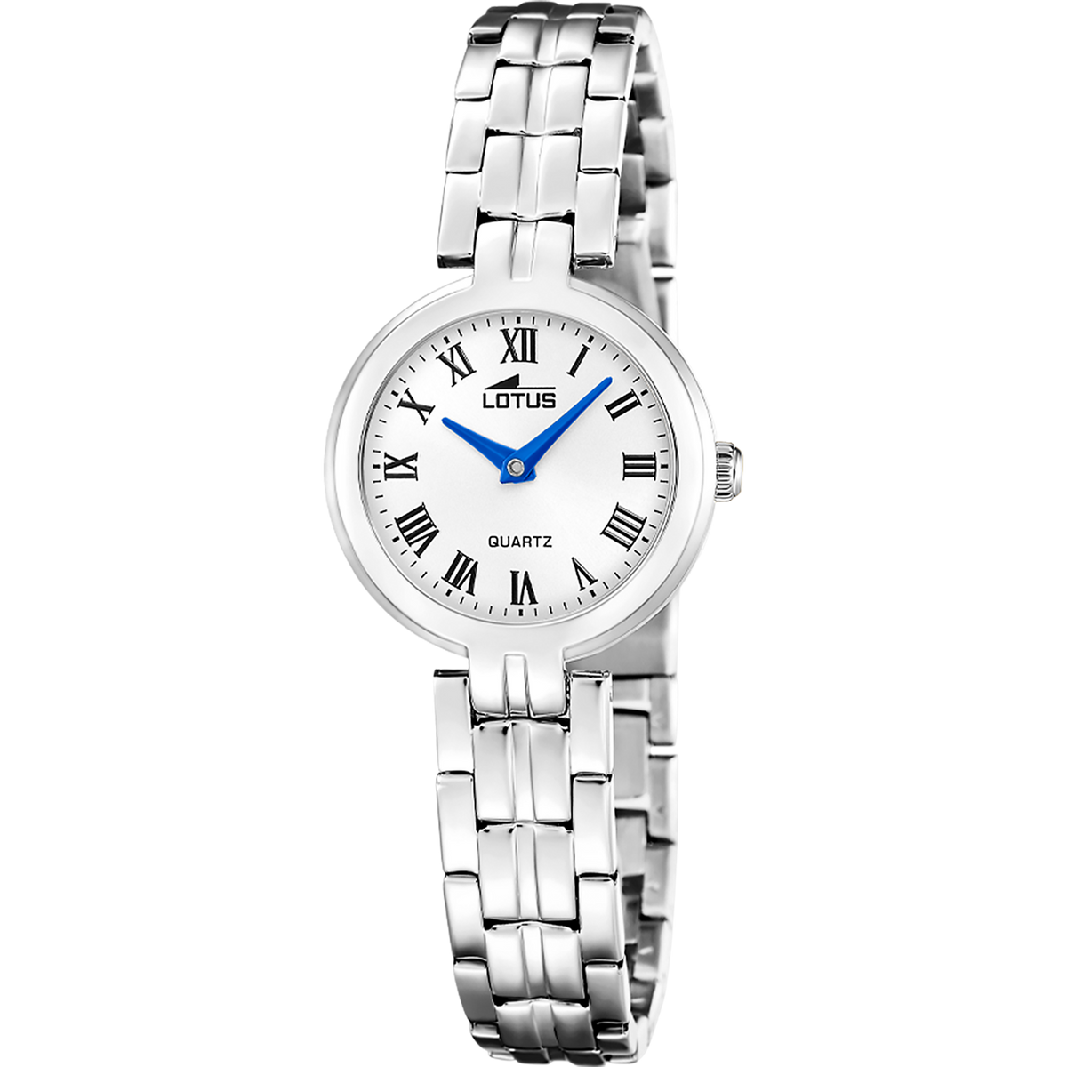 Reloj Lotus Old Money 19102/1 para mujer, esfera plateada, 26 mm