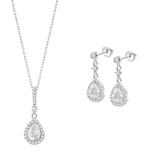 Conjunto plata lotus silver lp1592-1