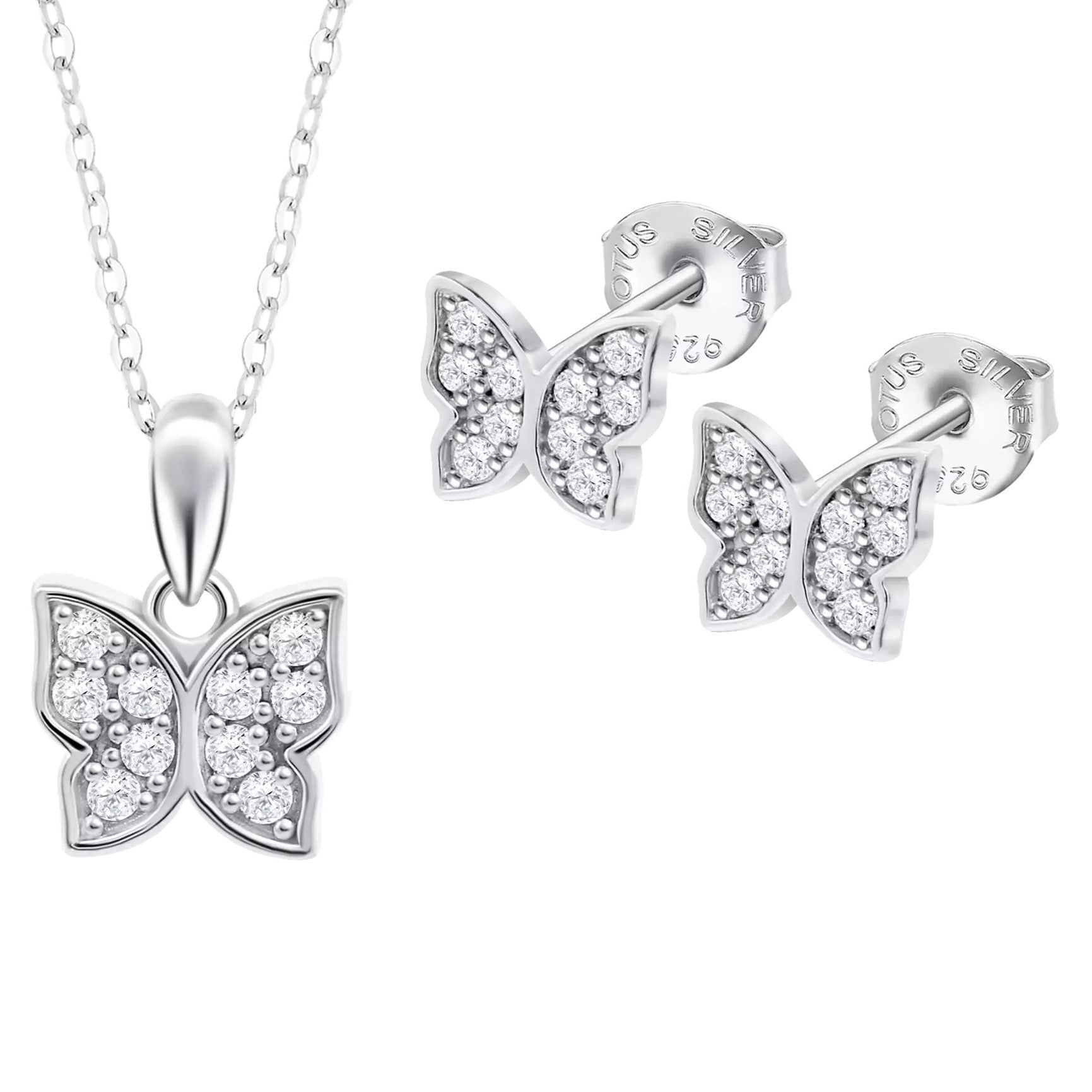 Conjunto plata lotus silver lp3051