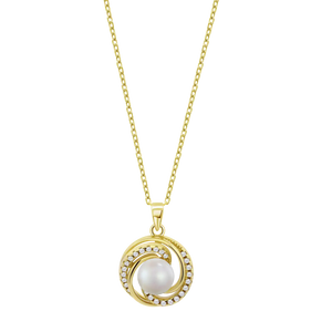 Colgante de plata de ley 925 de la marca LOTUS lp3095 dorado
