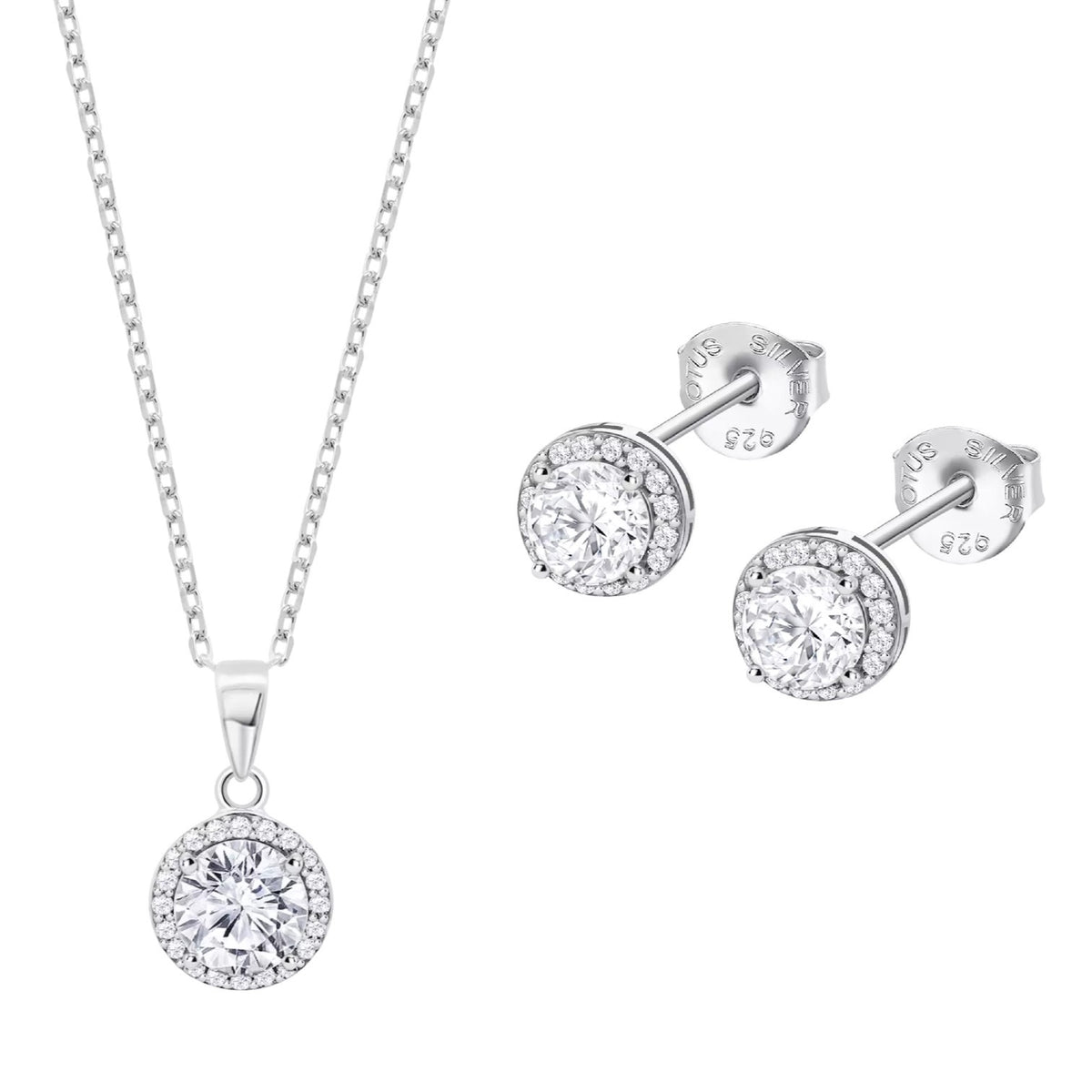 Conjunto plata lotus lp3104-1