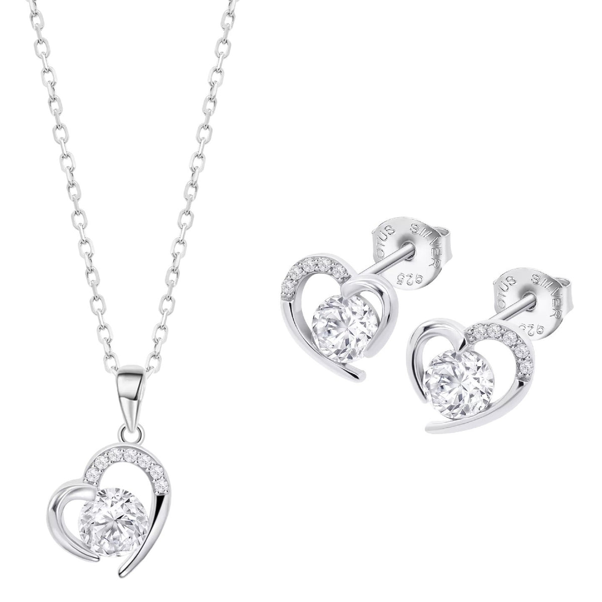 Conjunto plata lotus silver lp3106-1