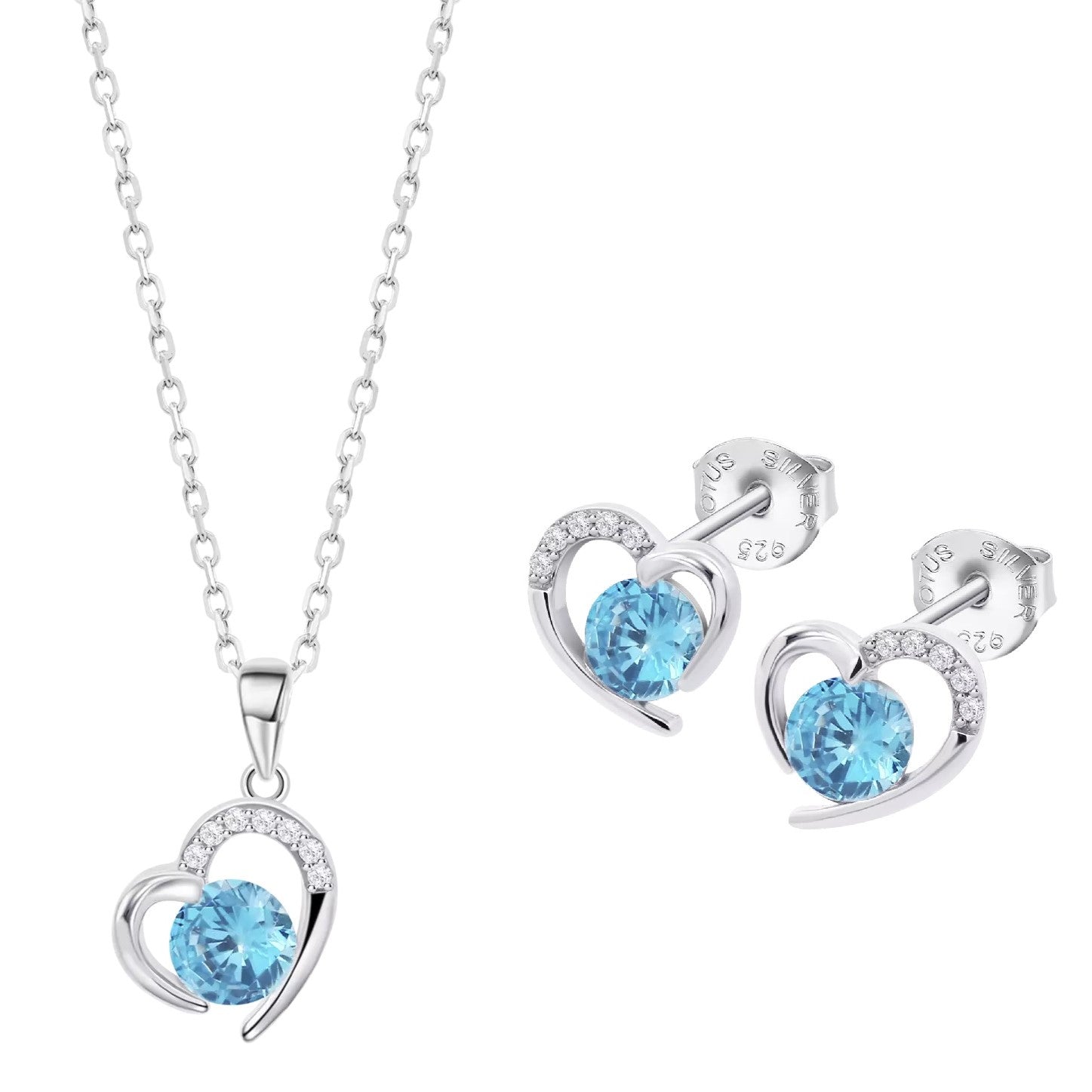 Conjunto plata lotus silver lp3106-3