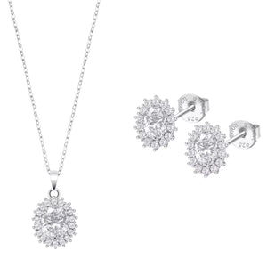 Conjunto plata lotus lp3459-2