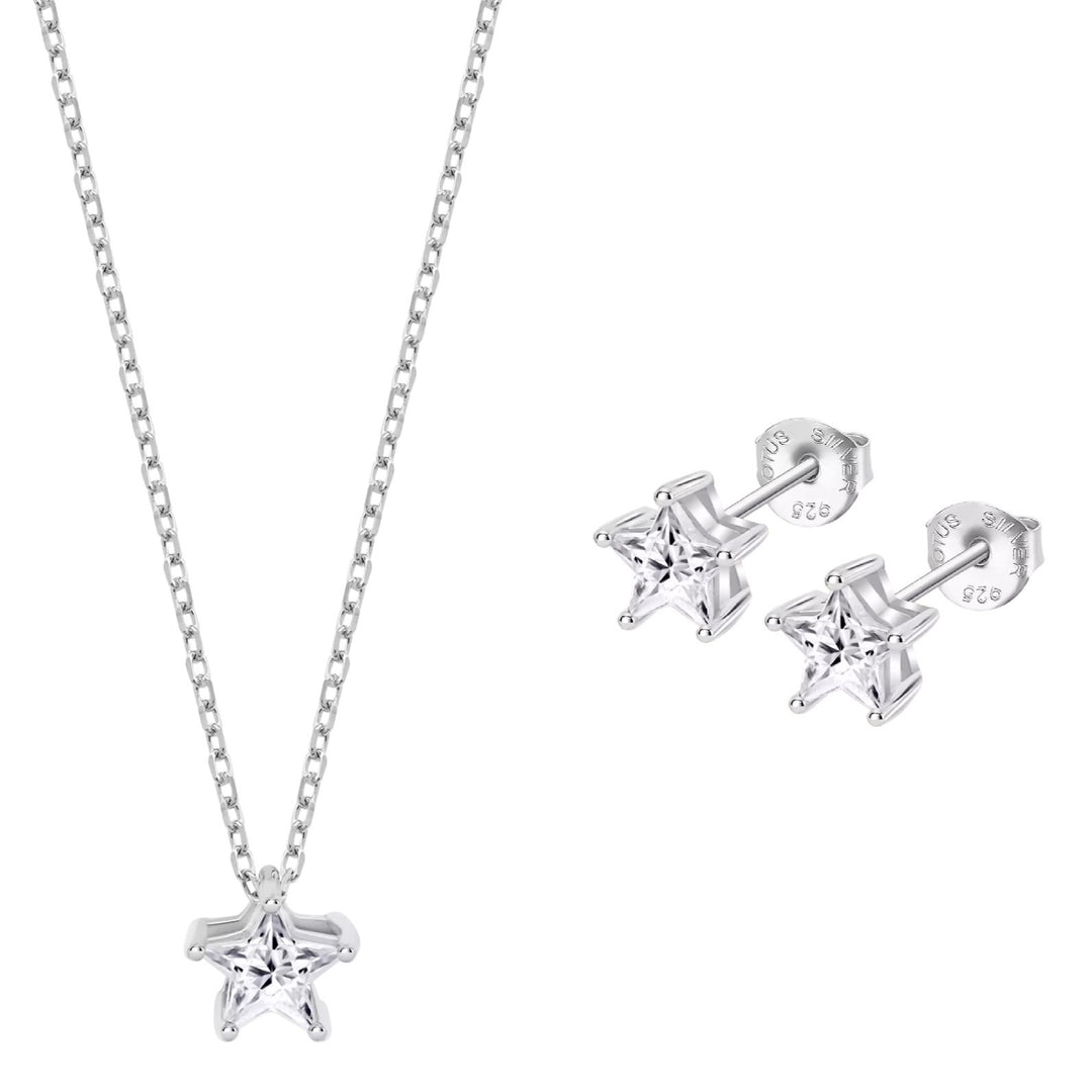 Conjunto plata lotus silver lp3834