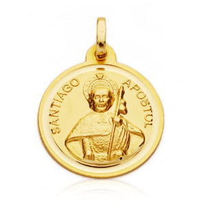 MEDALLA DE ORO 18K SANTIAGO APÓSTOL