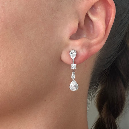 Pendientes de Plata Largos