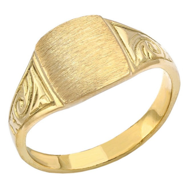 Sello oro 18k cadete comunión