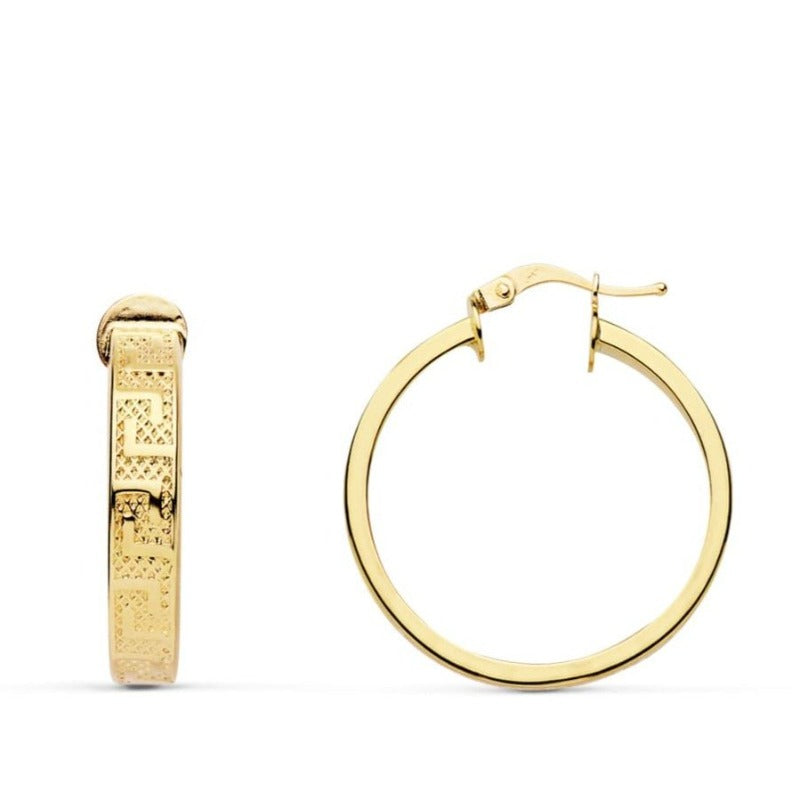 Orecchini a cerchio con monogramma Louis Vuitton Gold hardware Placcato in  oro ref.964973 - Joli Closet