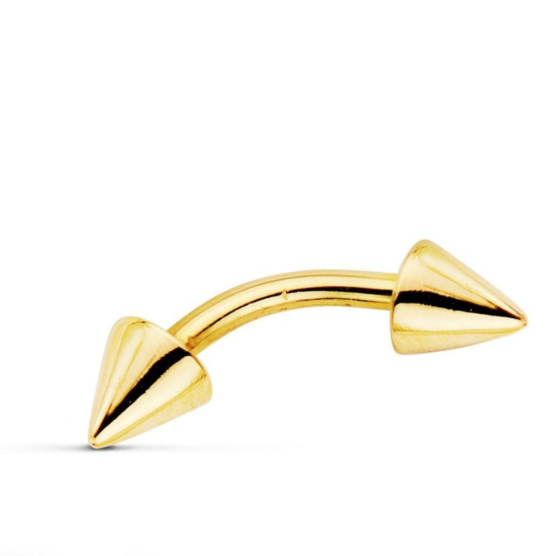Piercing CEJA oro 18k pincho
