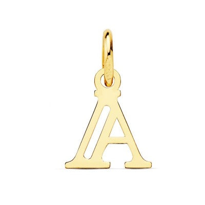 Mini colgante oro Letra