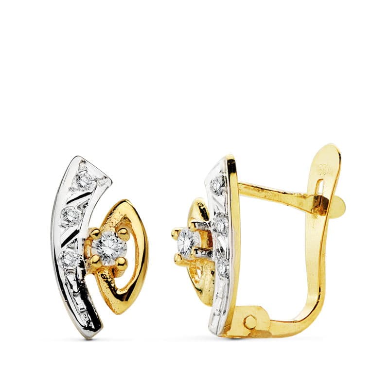 Conjunto para niña de comunión en oro 18 bicolor
