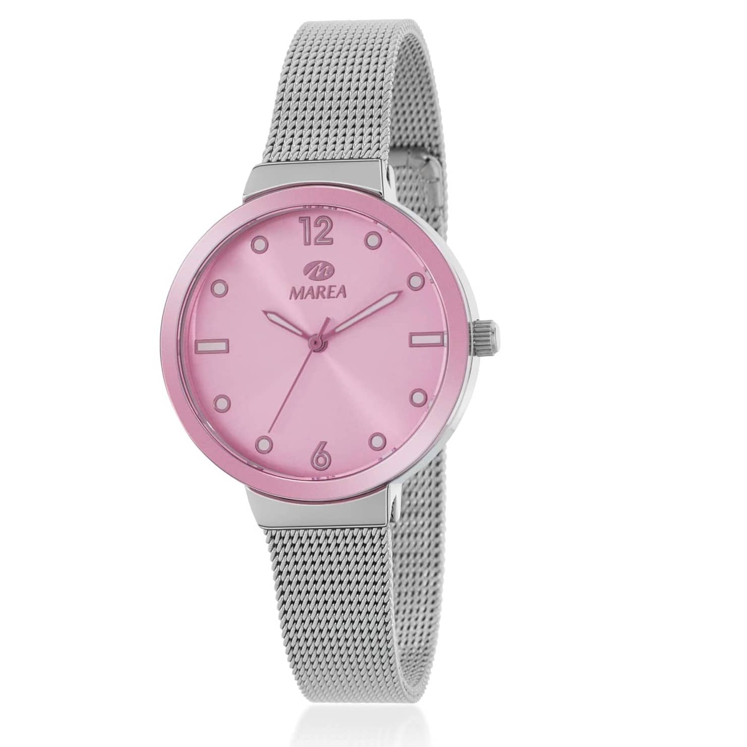 Reloj para mujer con esfera rosa Marea B41288/3