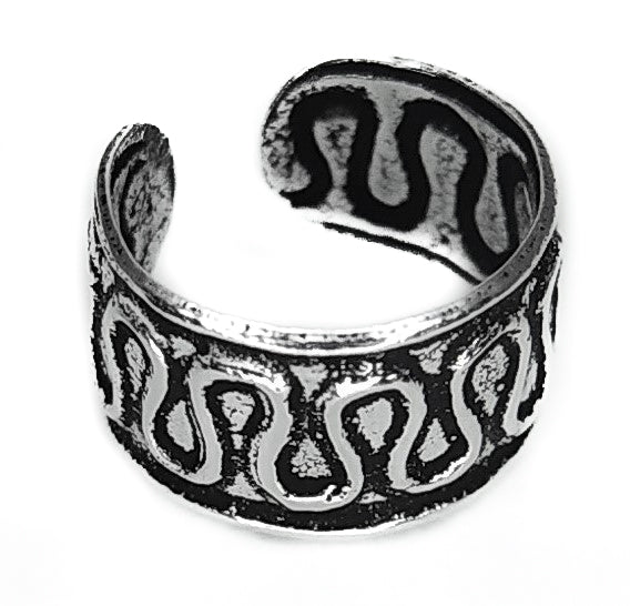 Earcuff pendiente de plata de ley 925 