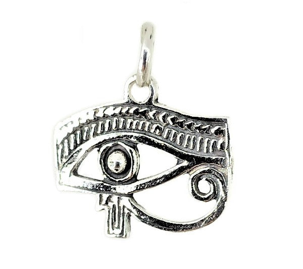 Colgante ojo de Horus / ojo de Ra plata