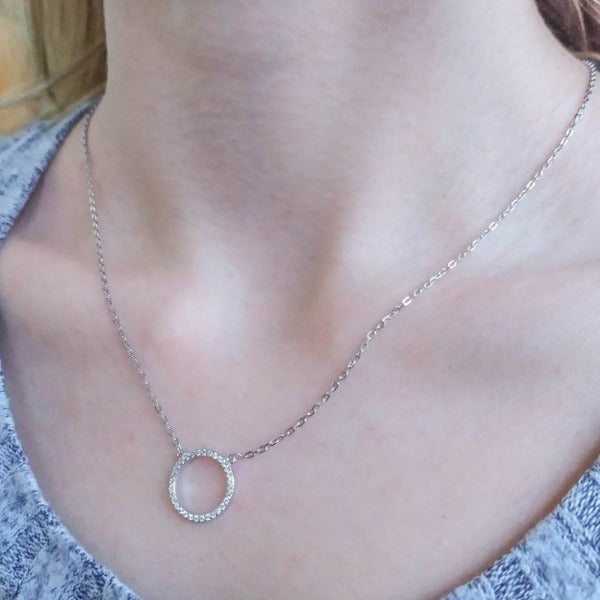Gargantilla de plata 925 aro - Joyeria Pepe Lozano
