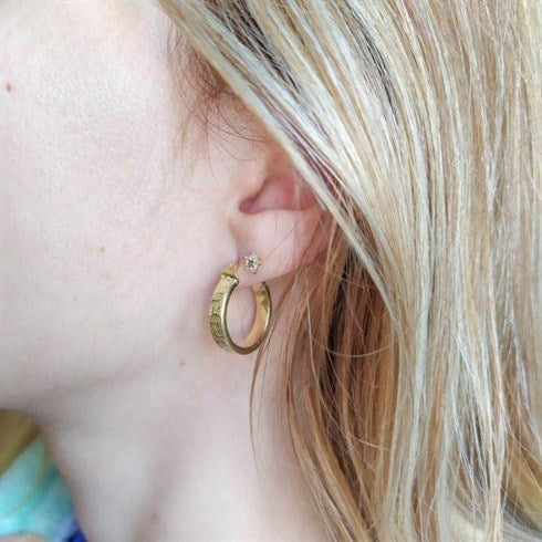 Aros de oro modelos sale