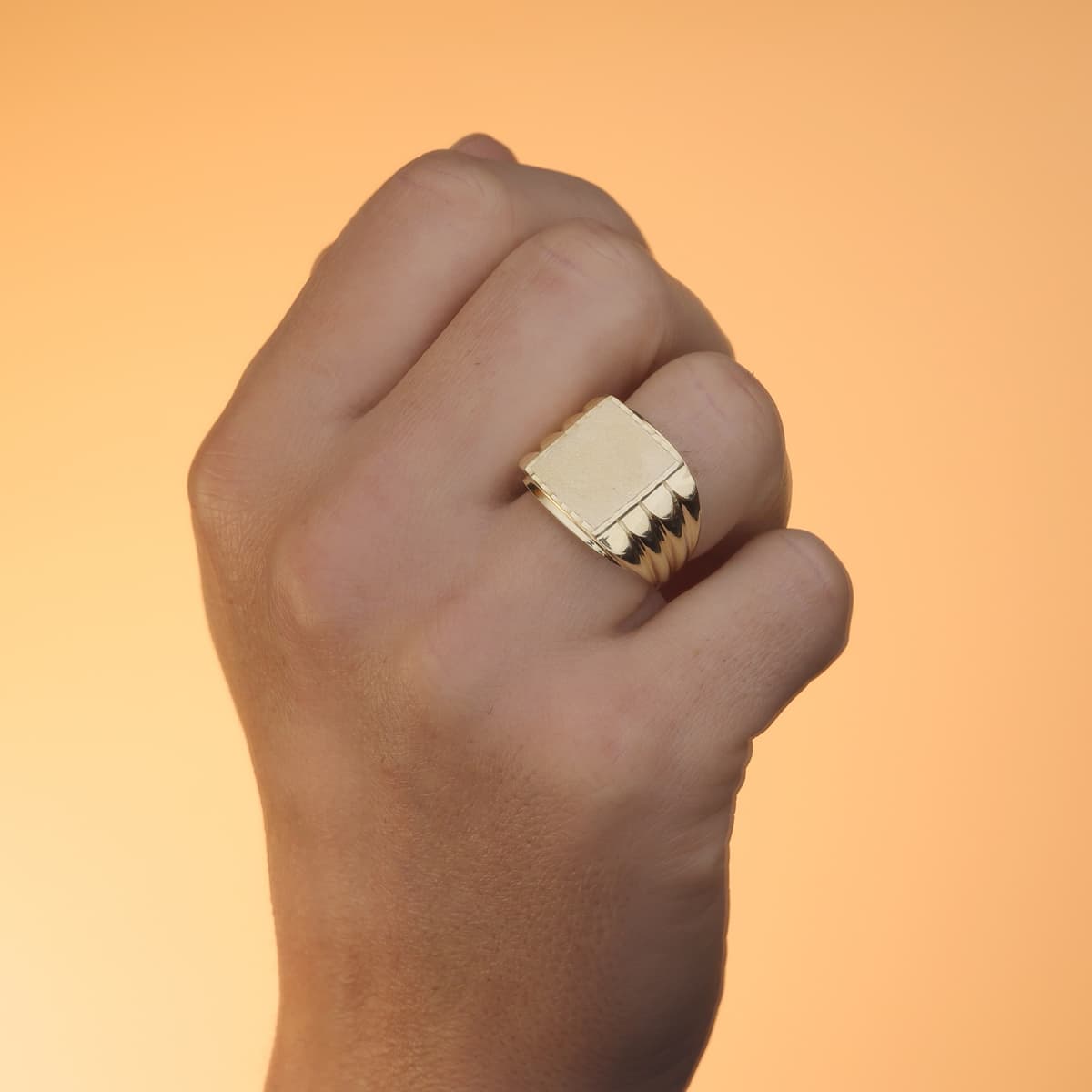 Sello oro MACIZO 14 gramos